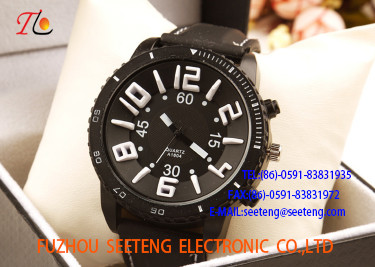 Men watch movement watch quartz Wrist Watch suitable for climbing outdoor for men customLOGO with seven color light