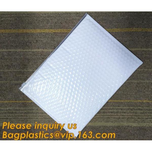 Bubble k bag/bubble slider bag/bubble zipper bag customize color size printing,Bubble Padded Bag EPE/PO Film Bag E