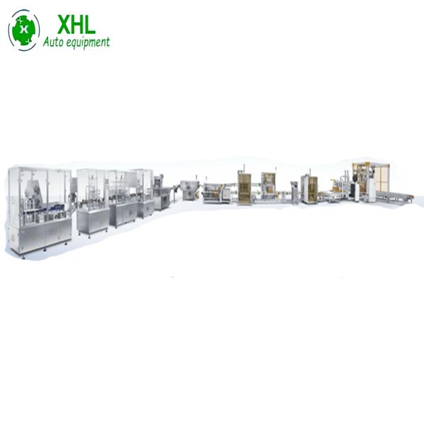 60ml 50BPM Glass Bottle Filling Line For Syrup
