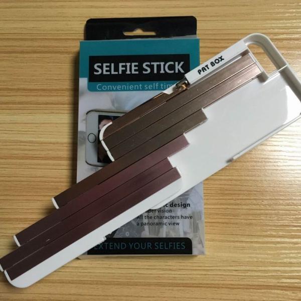 2016 new arrival bluetooth phone case with selfie stick for iphone 6/6s