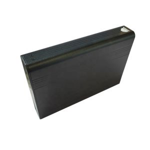 Electronic Aluminum Alloy Profile , Item Aluminium Profile Sand Blasted Black