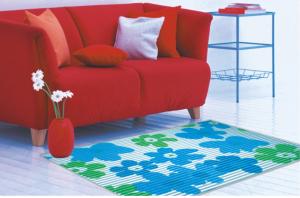 China indoor decoration PVC anti slip rug mat anti fusty and anti pollution disposal non slip mat wholesale
