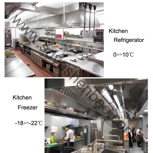 CE SUS201 Kitchen Fridge Freezer Multipurpose Freestanding With 6 Doors
