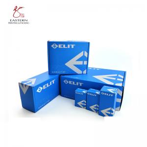 China Logo Printed CMYK color foldable Corrugated Cardboard Box , Custom Cardboard Shoe Boxes wholesale