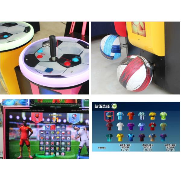 RoSh Fantasy Soccer Team Match Arcade Football Game Machine