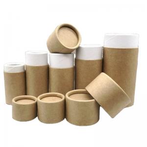 China Customized Paper Tube Packaging , Cylinder Flower Box With CMYK Color on sale