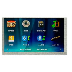 China 1024*600 6.2 Inch LCD Screen RGB TFT Display For Audio Players wholesale