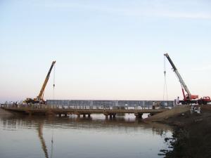 China 39m Steel Girder Bridge Heavy Loading Capacity Rigid Frame on sale