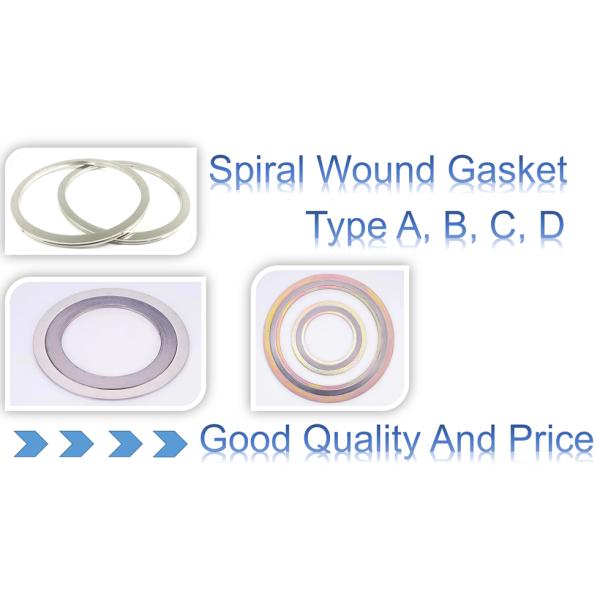 High Temperature Spiral Wound Ss304 4.5mm Metal Ring Gasket