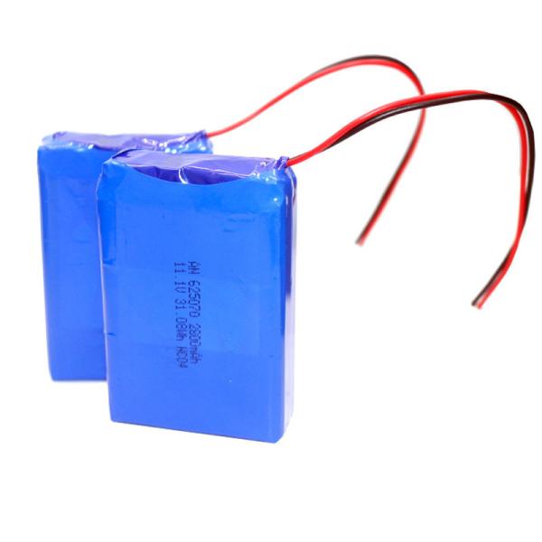 IEC62133 3S 11.1V 2800mAh Li Polymer Battery Pack