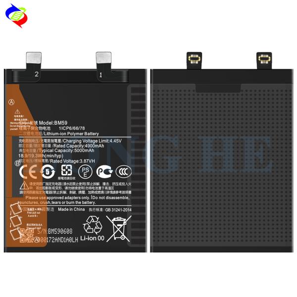 Original Ori 1 1 Battery BM59 Cell Replacement for MI 11T 67W Fast Charging 5000mAh 3.87V