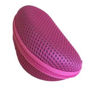 Buy cheap 2025 fashion zipper sunglasses cover with mesh material and your own logo from wholesalers