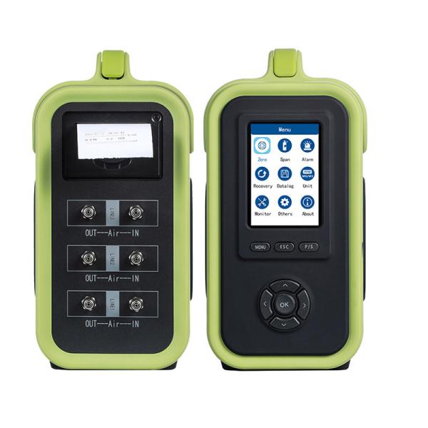 SKY8000 Portable Gas Analyzer Support to Monitor 1-18 Gas Types With LCD Display for Real Time Data and Chart