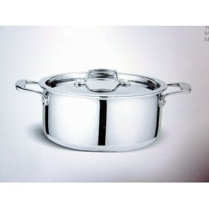 China Stainless steel tri-ply cookware Casserole DSHXYY-02-6-1 wholesale