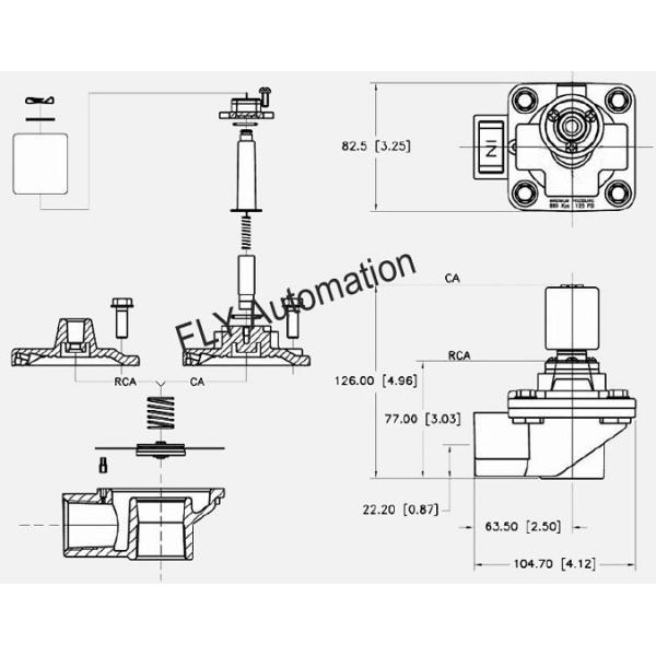FLY/AIRWOLF Solenoid Valve Pneumatic Pulse Jet Valves