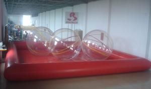 China Inflatable Pool / Inflatable Water Ball Pool For Rental Business on sale