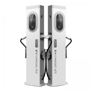 China IEC 62196 Public Fast Electric Car Charger 22kW 44kW 380V Triple Phase OCPP1.6J on sale
