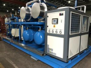China Skid Mounted Hydrocarbon Recovery Unit , Refrigerant Recovery Machine Simple Installation wholesale