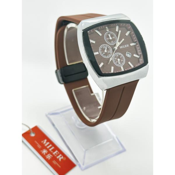 Customized Silicone Band Wrist Watches Minimalist Sport Quartz Watches