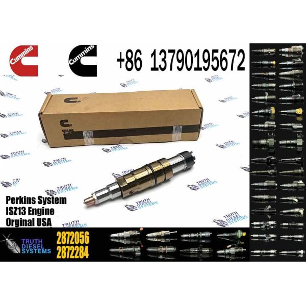 New Construction Machinery Fuel Injector for ISZ13 Diesel for CUMMINS Diesel Engine Parts 4327147 2872056 2872284 4397488