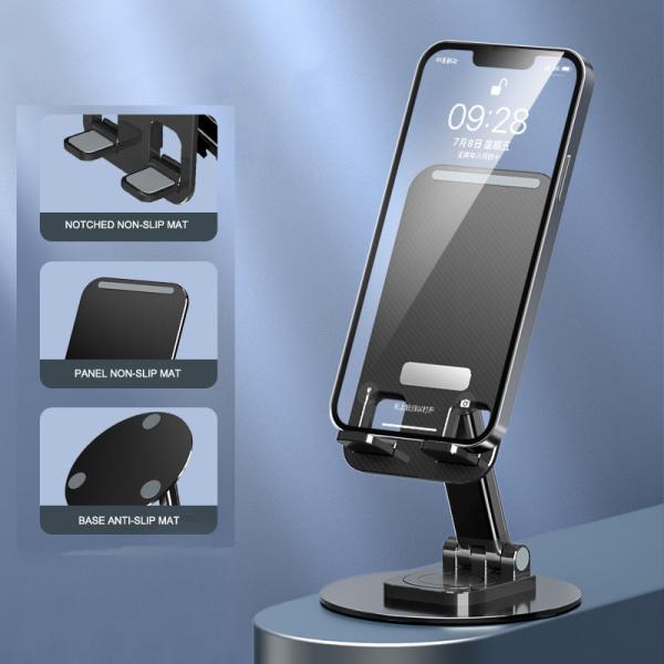 Mobile Cell Phone Stand 360Deg Rotating Universal Adjustable Tablet Holder
