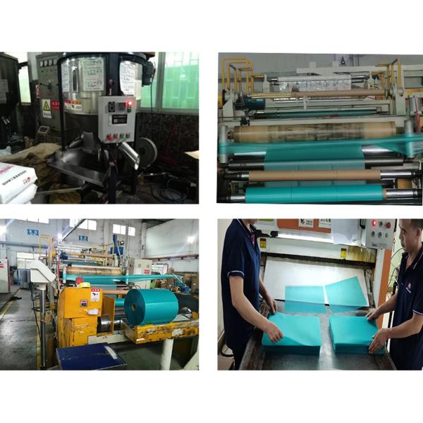 Blue Non-Adhesive Refrigerator Mat for Sustainable and Multi-Functional Kitchen Shelf