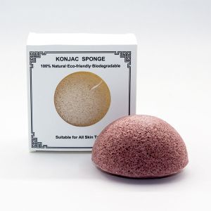 China Deep Pore Cleansing Soft Natural Konjac Sponge Antibacterial wholesale
