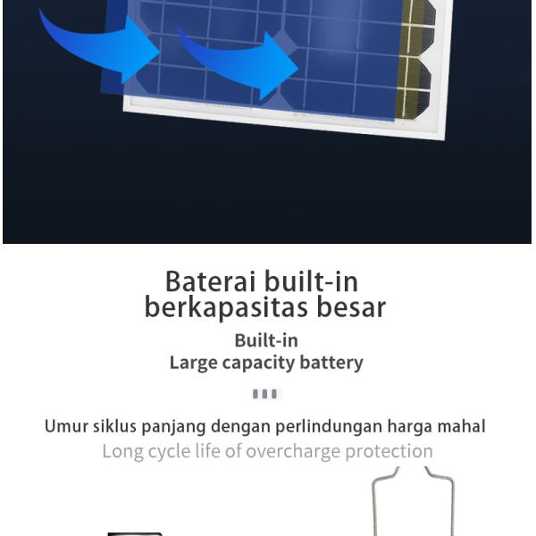 25W Solar Charging Camping Light System Built In Battery Emergency Solar Light Camping Garden Lighting