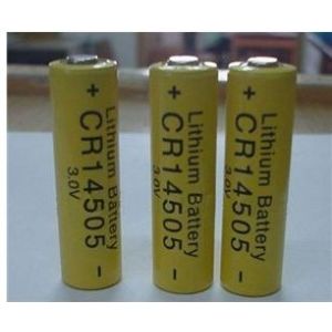 CR14505 3.0V Li-mno2 Battery 1800mAh , Camera Lithium Batteries