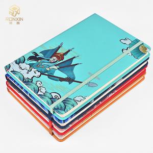 China Paperboard Cover A5 Size Spiral Notebook Pantone Color With Art Paper wholesale