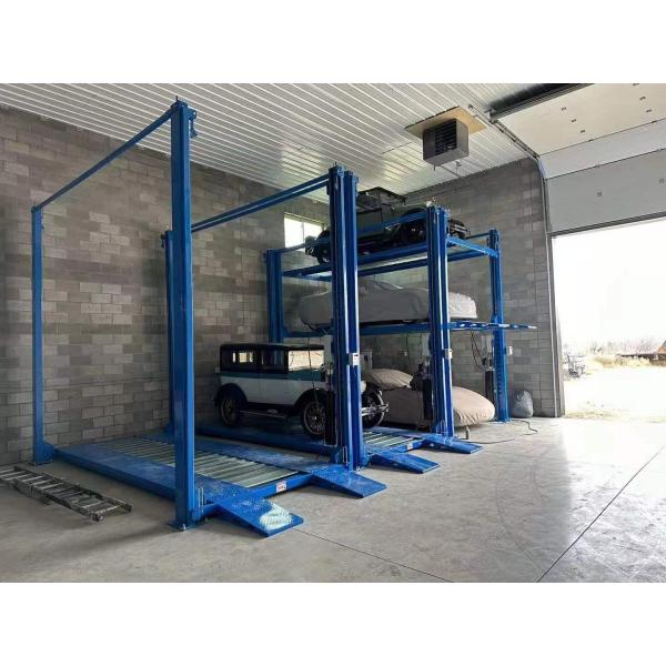 Triple Stacker Car Parking Lift / Tri Level Parking Lift / 3 Car Parking Lifts