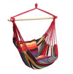 China Indoor Hammock Swing Chair , Canvas Outdoor Hanging Chair Customized Color on sale