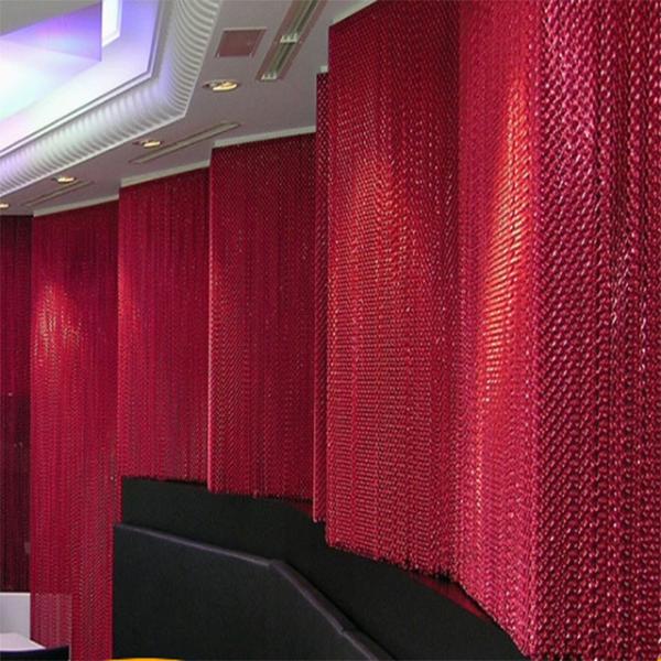 aluminum chain link curtain from China factory