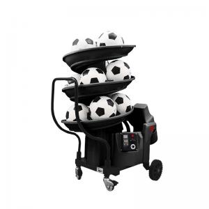 China 15 Balls Siboasi Football Throwing Machine Soccer Ball Pitching Machine For Player wholesale