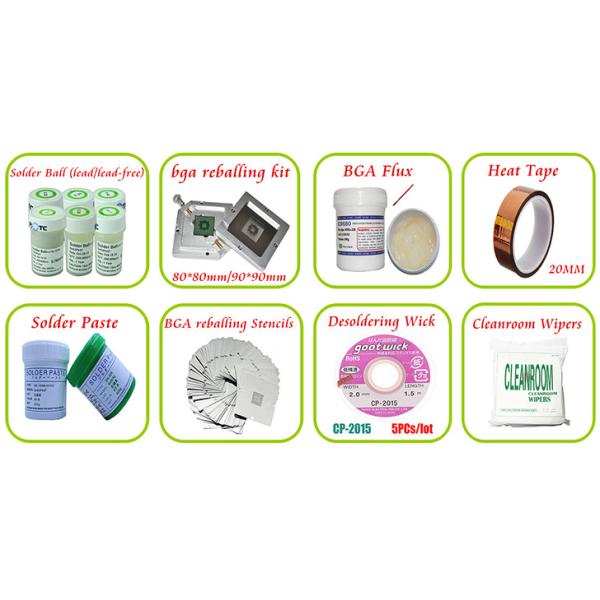 CCD Laptop BGA Machine 6800W Microscope Camera Single Phase 220V