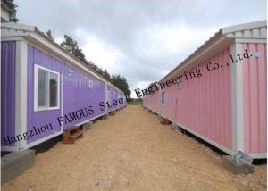 China Modified Shipping Container House Prefab Mobile Homes With Insulation Panels Easy Installation on sale