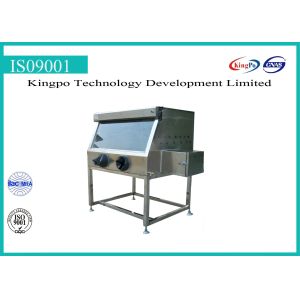 China Lab Electrical Safety Test Equipment , Stainless Steel Glove Box Chamber on sale