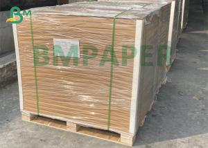 China Strong Brown Sack Kraft Paper 80g 90g Excellent Deaeration Kraft Paper on sale