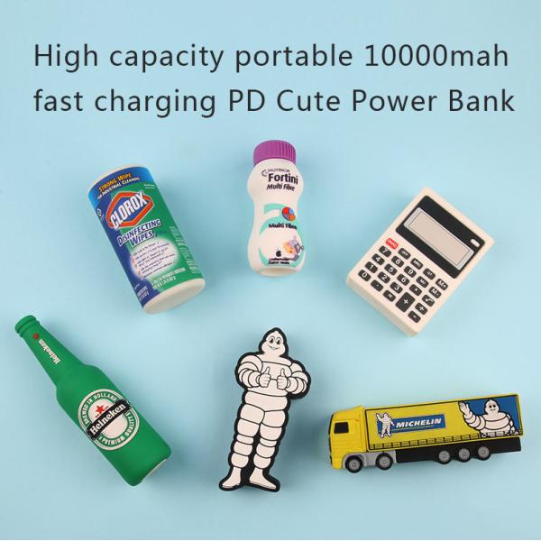 Customized PVC Power Bank with High Quality and Real Capacity Battery