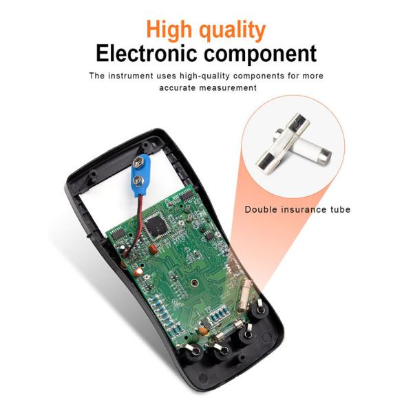 VC9208 Manual Range Digital Multimeter LCD Display With Backlight