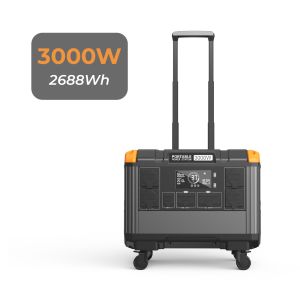 Multifunction Portable Solar Power Station 3000W With Over Discharging