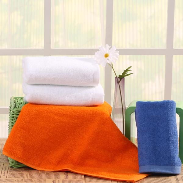 Hotel&Spa 35*76cm(14''*30'') Cotton Pure White Soft face towel, hair towel, hand towel