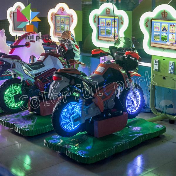 Super Motorcycle Kid Arcade Machine Interactive Video Game Coin Operated Racing Children'S Rides