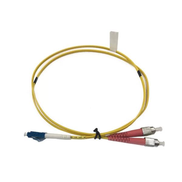 China LC UPC Duplex Fiber Patch Cord Singlemode 2.0mm 1M Optical Fiber Jumper wholesale