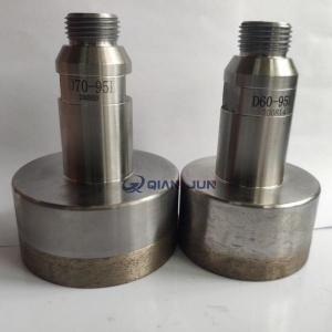 China High Quality Sintered Drilling Tool Core Diamond Drill Bits 70 mm Thread Shank Diamond on sale