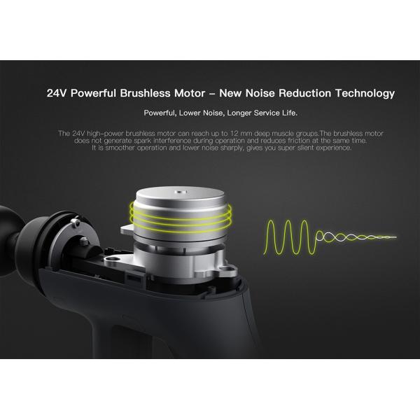 Percussive Body Massage Device Handheld 24V Deep Tissue Muscle Vibration Gun