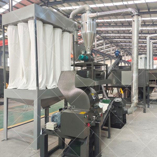 High Processing Rate Lithium Ion Battery Recycling Machine for Waste Solar Panel Cell