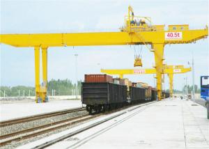 China RMG Ship Container Rail Mounted Gantry Crane Double Beam High Efficient wholesale