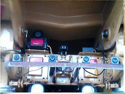 LCD Display 12 Sensors Reverse Backup Assistance Radar Monitor Parking System for 5M Heavy Trucks