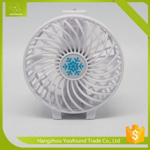 BS-5502 Lithium Battery Operated Mini Table Fan Rechargeable Protable Fan